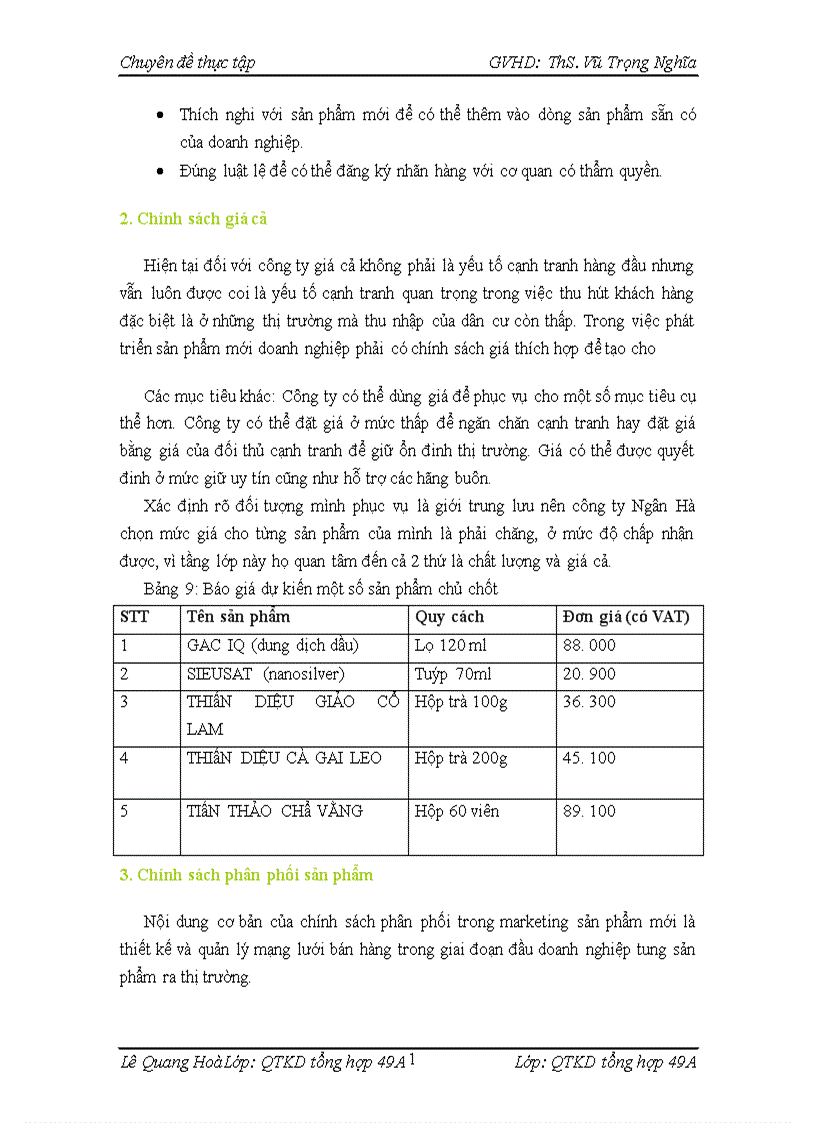 image for page Xây dựng chiến lược marketing cho nhóm sản phẩm thực phẩm chức năng tại công ty dược phẩm ngân hà 1