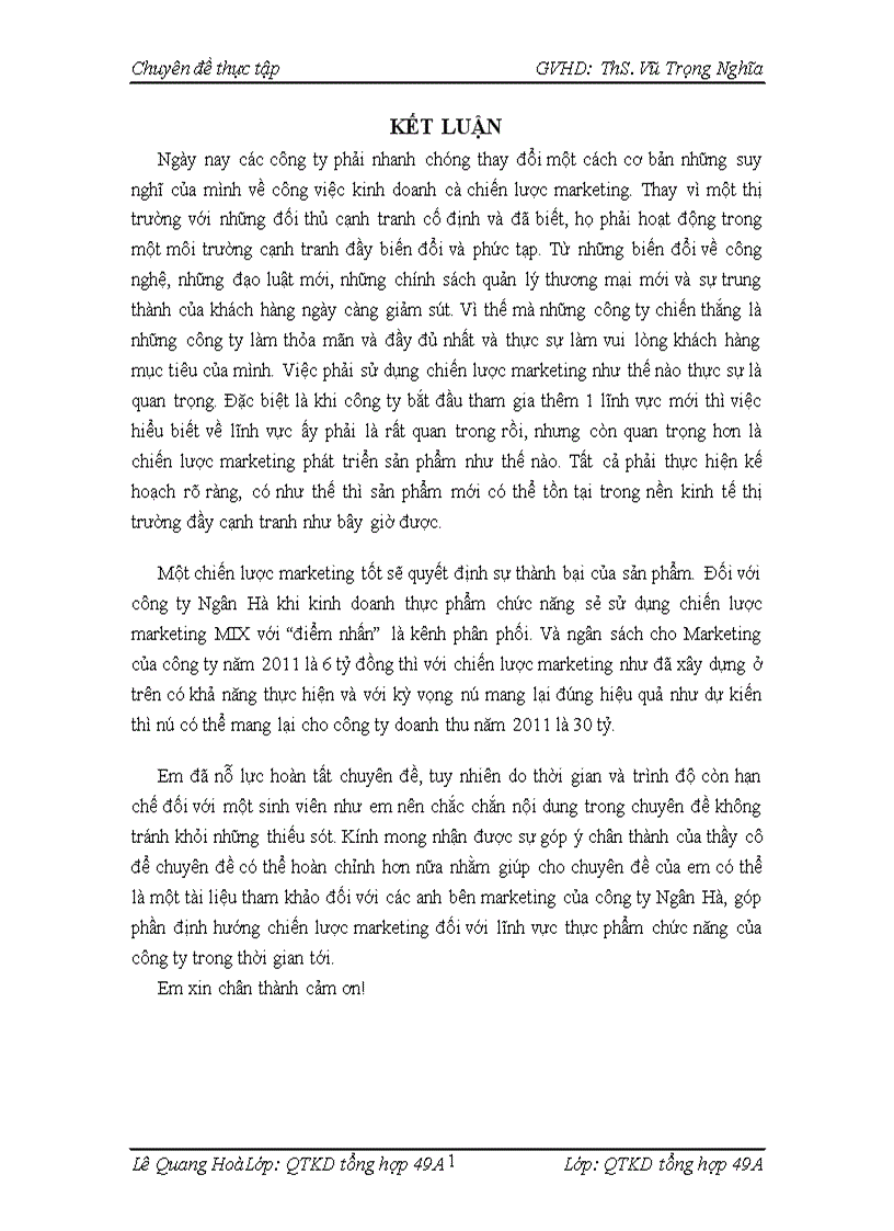 image for page Xây dựng chiến lược marketing cho nhóm sản phẩm thực phẩm chức năng tại công ty dược phẩm ngân hà 1