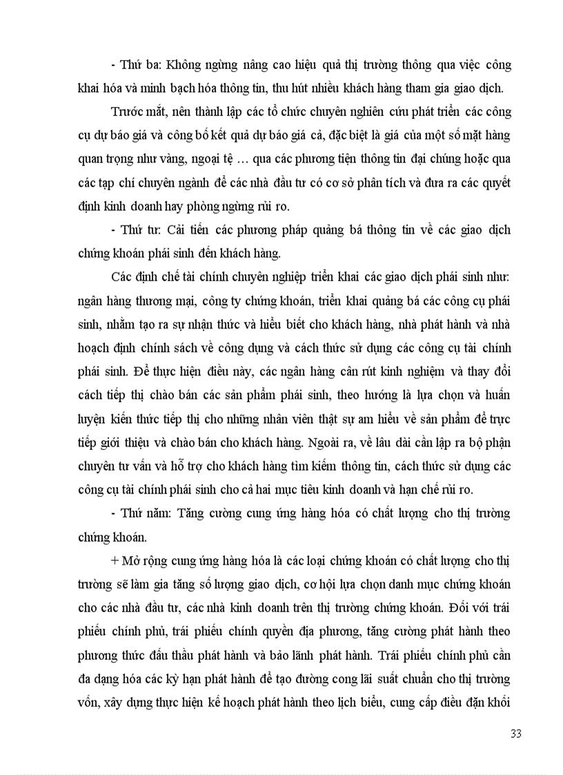 image for page Điều kiện và khả năng áp dụng và giải pháp phát triển chứng khoán phái sinh vào thị trường chứng khoán việt nam