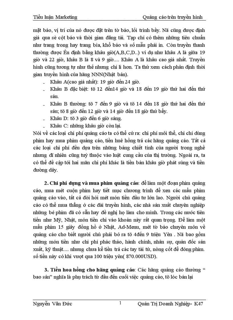 image for page Marketing Quảng cáo trên truyền hình 1