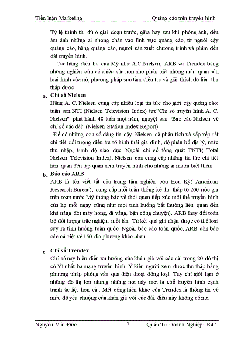 image for page Marketing Quảng cáo trên truyền hình 1