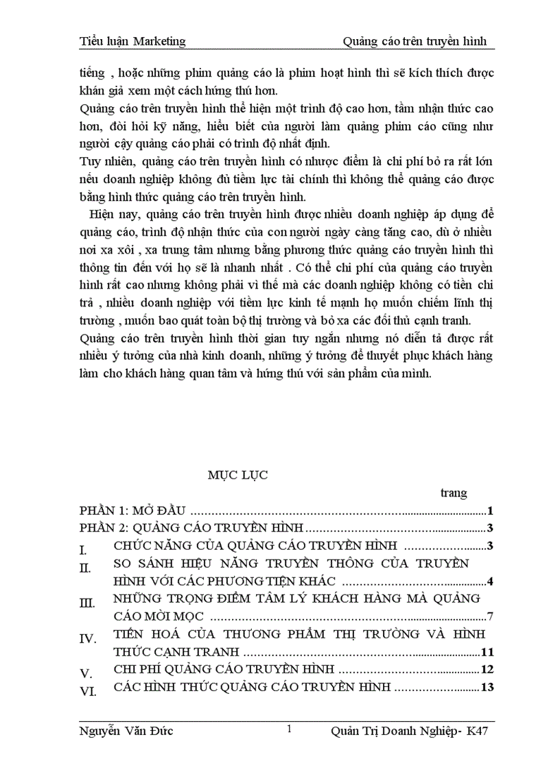 image for page Marketing Quảng cáo trên truyền hình 1