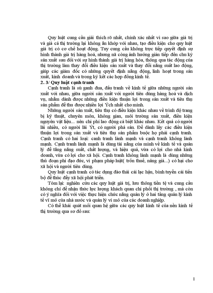image for page Quy luật giá trị trong nền sản xuất hàng hoá và sự vận dụng quy luật này trong xây dựng kinh tế thị trường định hướng xã hội chủ nghĩa 1