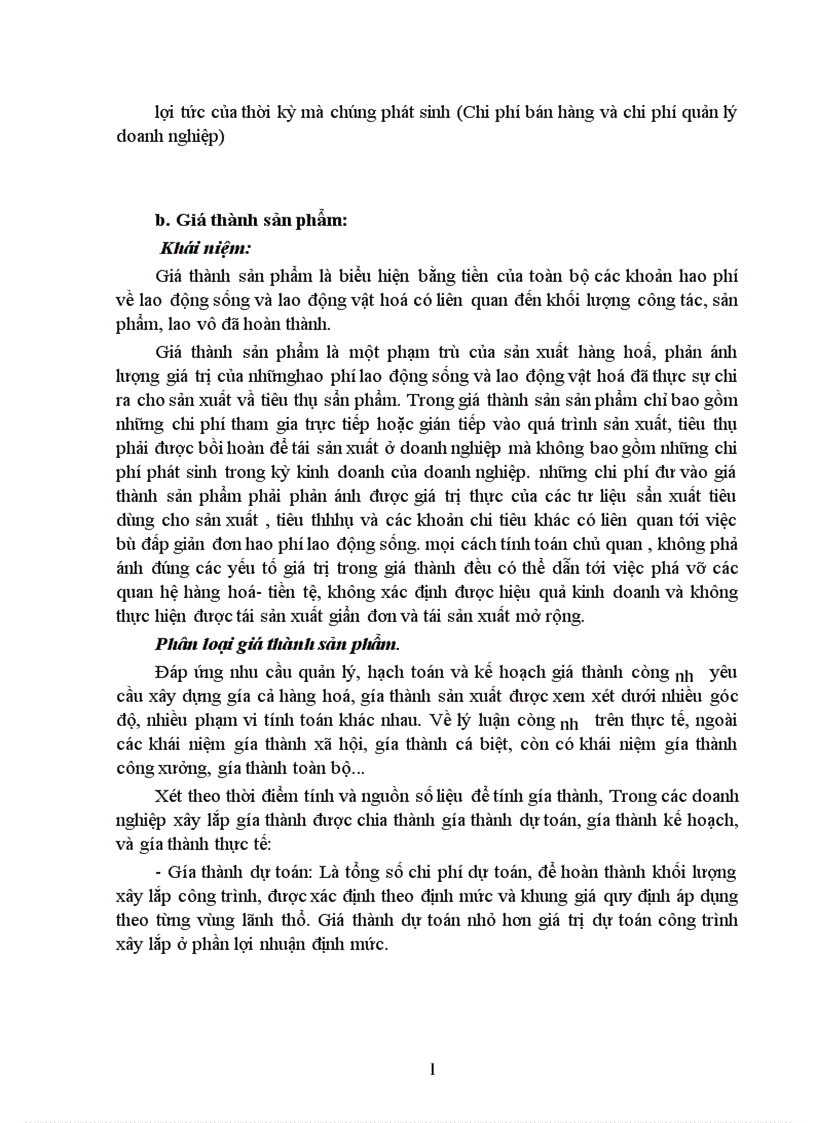 image for page Kế toán tập hợp chi phí sản xuất và tính giá thành sản phẩm trong doanh nghiệp xây lắp 1