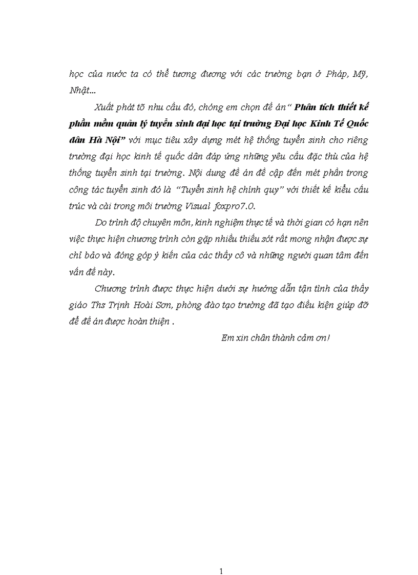 image for page Thiết kế lôgic của HT quản lý điểm