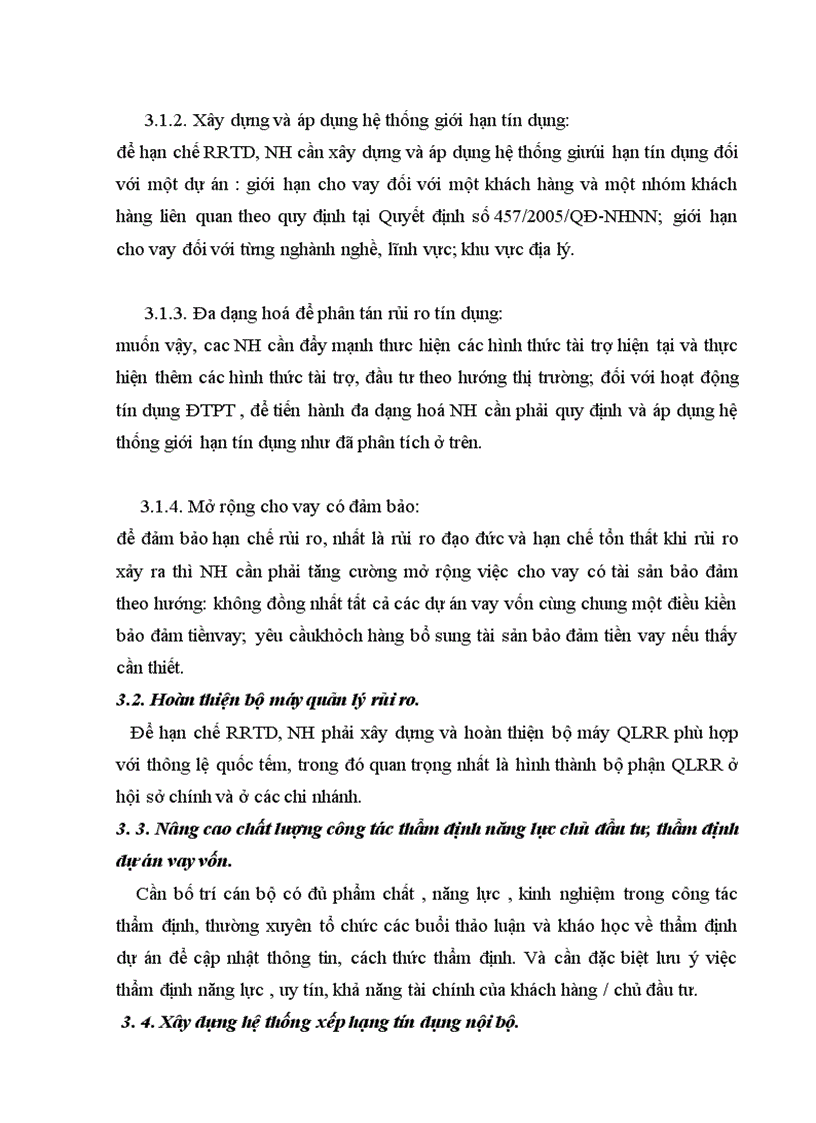 image for page Quản lý rủi ro tín dụng tại các ngân hàng thương mại Việt Nam