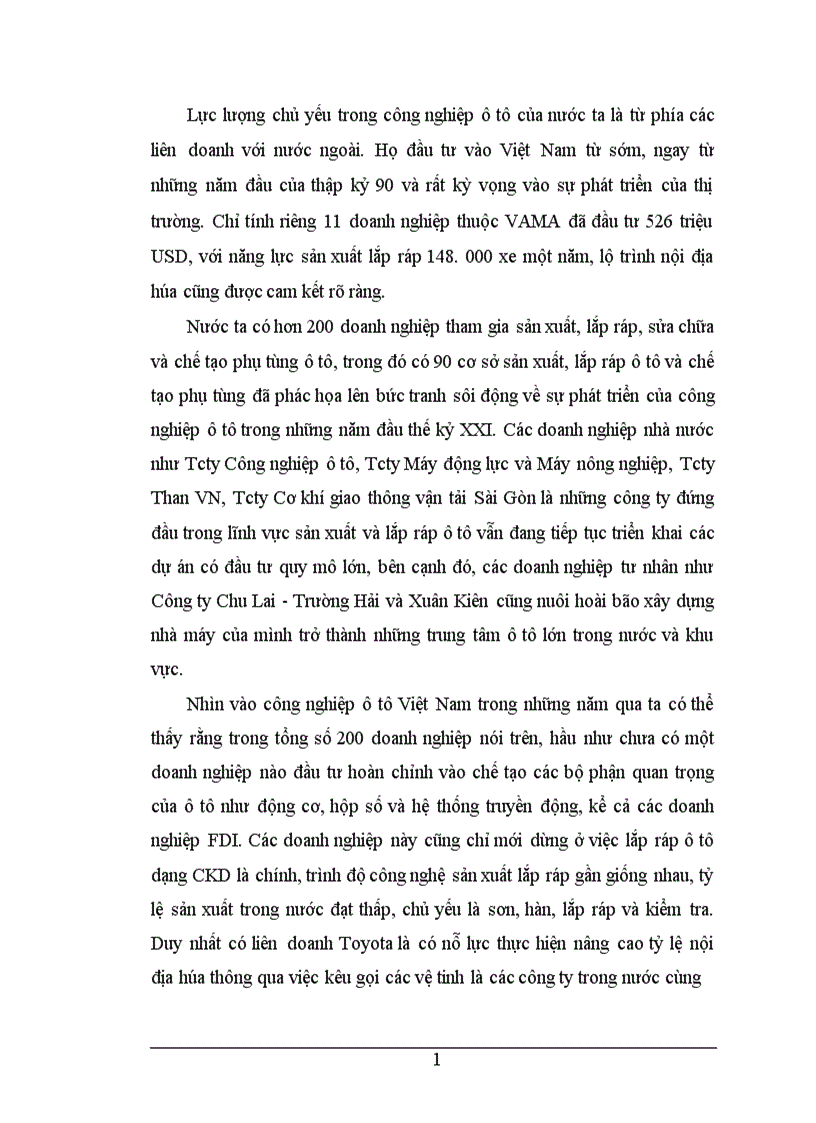 image for page Thực trạng của ngành ô tô Việt Nam trước quyết định nhập khẩu ô tô đã qua sử dụng 1