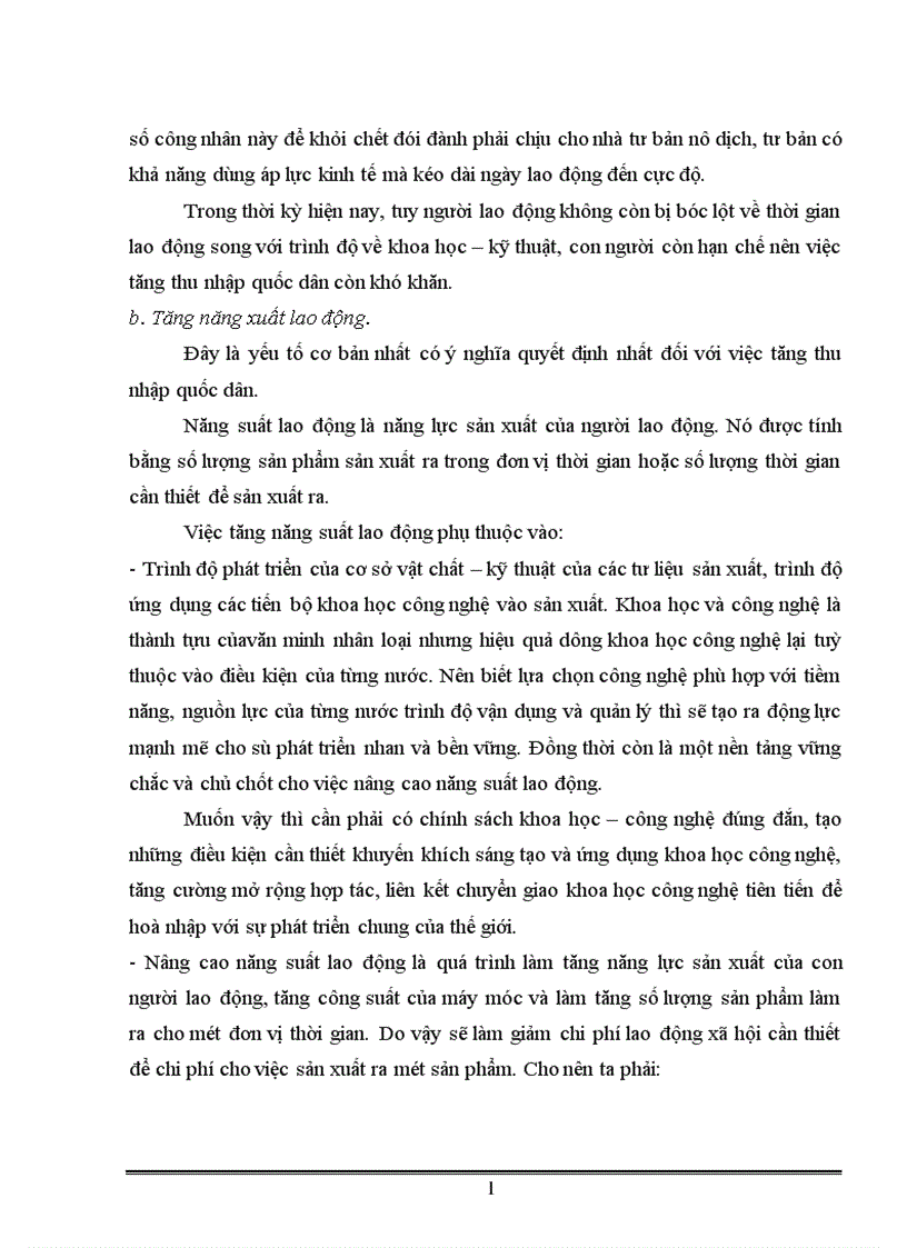 image for page Trong điều kiện hiện nay của nước ta muốn tăng thu nhập quốc dân phải làm gì