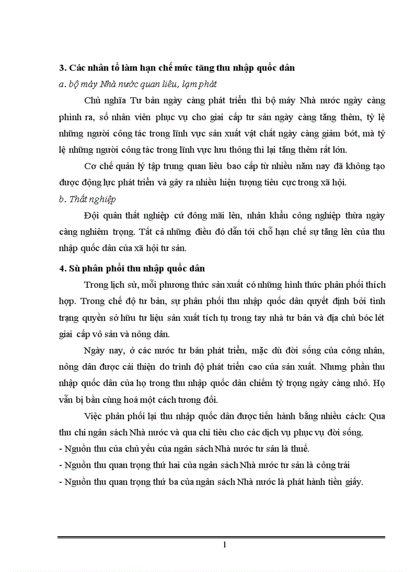 image for page Trong điều kiện hiện nay của nước ta muốn tăng thu nhập quốc dân phải làm gì