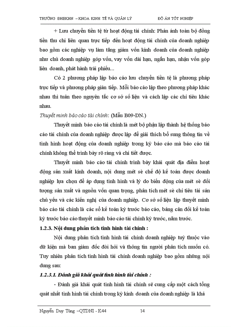 image for page Phân tích tình hình tài chính của Công ty May Đáp Cầu trong giai đoạn 2002 2003