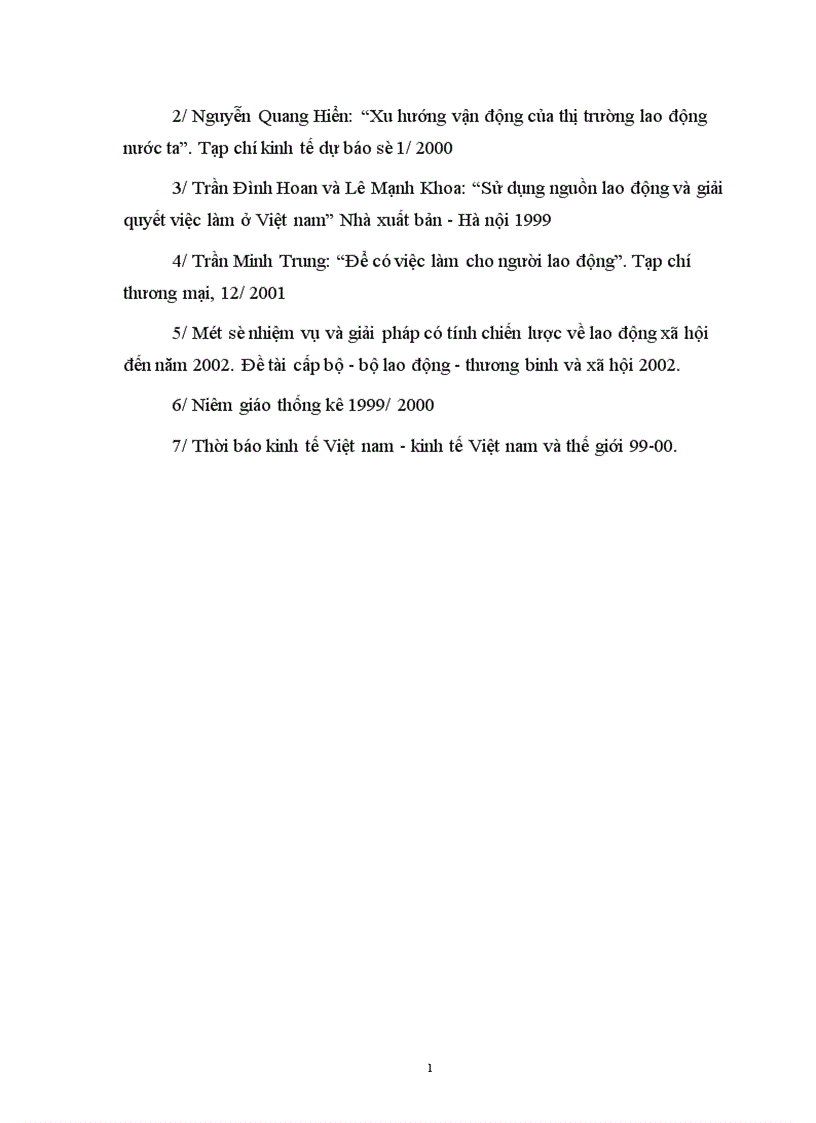 image for page Thất nghiệp và những giải pháp tìm kiếm việc làm 1