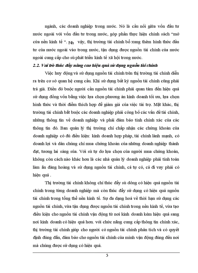 image for page Thị trường tài chính và vai trò của nó trong nền kinh tế thị trường