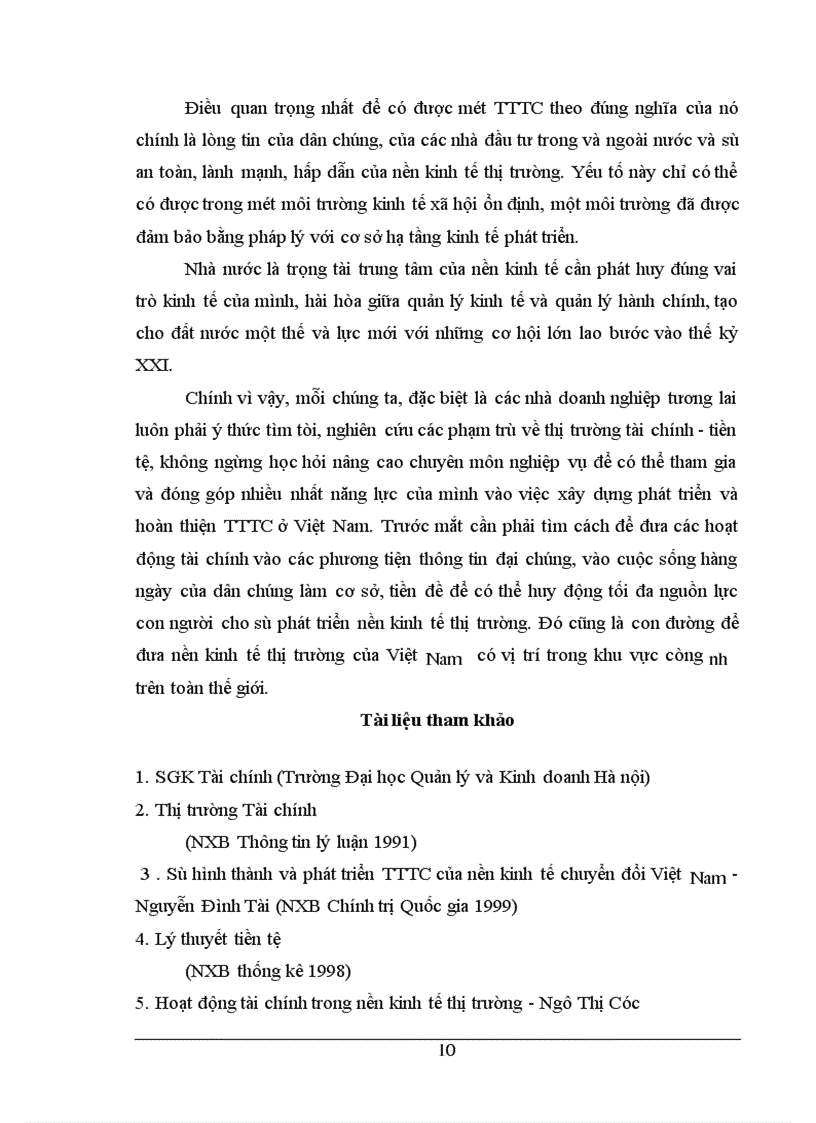 image for page Thị trường tài chính và vai trò của nó trong nền kinh tế thị trường