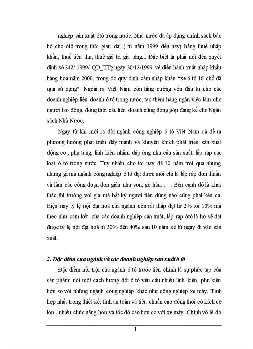 image for page Thực trạng của ngành ô tô Việt Nam trước quyết định nhập khẩu ô tô đã qua sử dụng