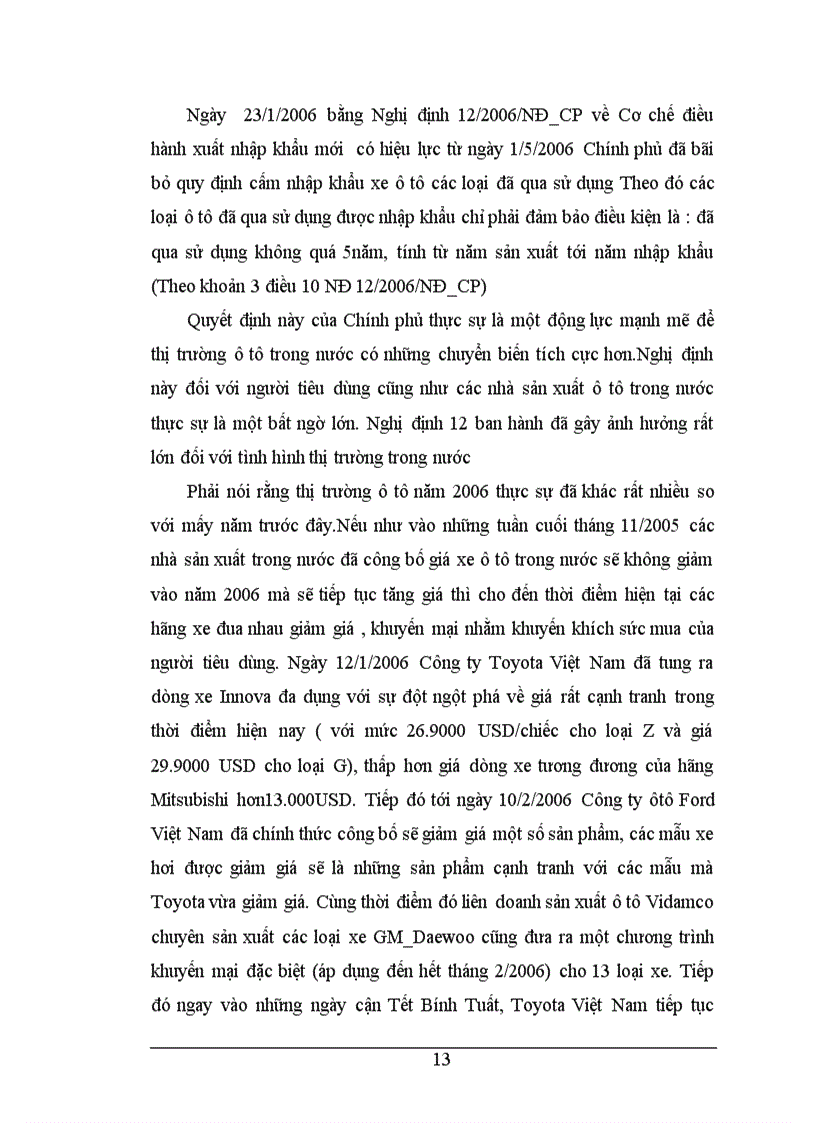 image for page Thực trạng của ngành ô tô Việt Nam trước quyết định nhập khẩu ô tô đã qua sử dụng