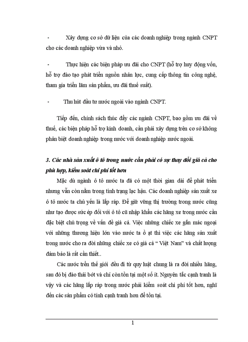 image for page Thực trạng của ngành ô tô Việt Nam trước quyết định nhập khẩu ô tô đã qua sử dụng