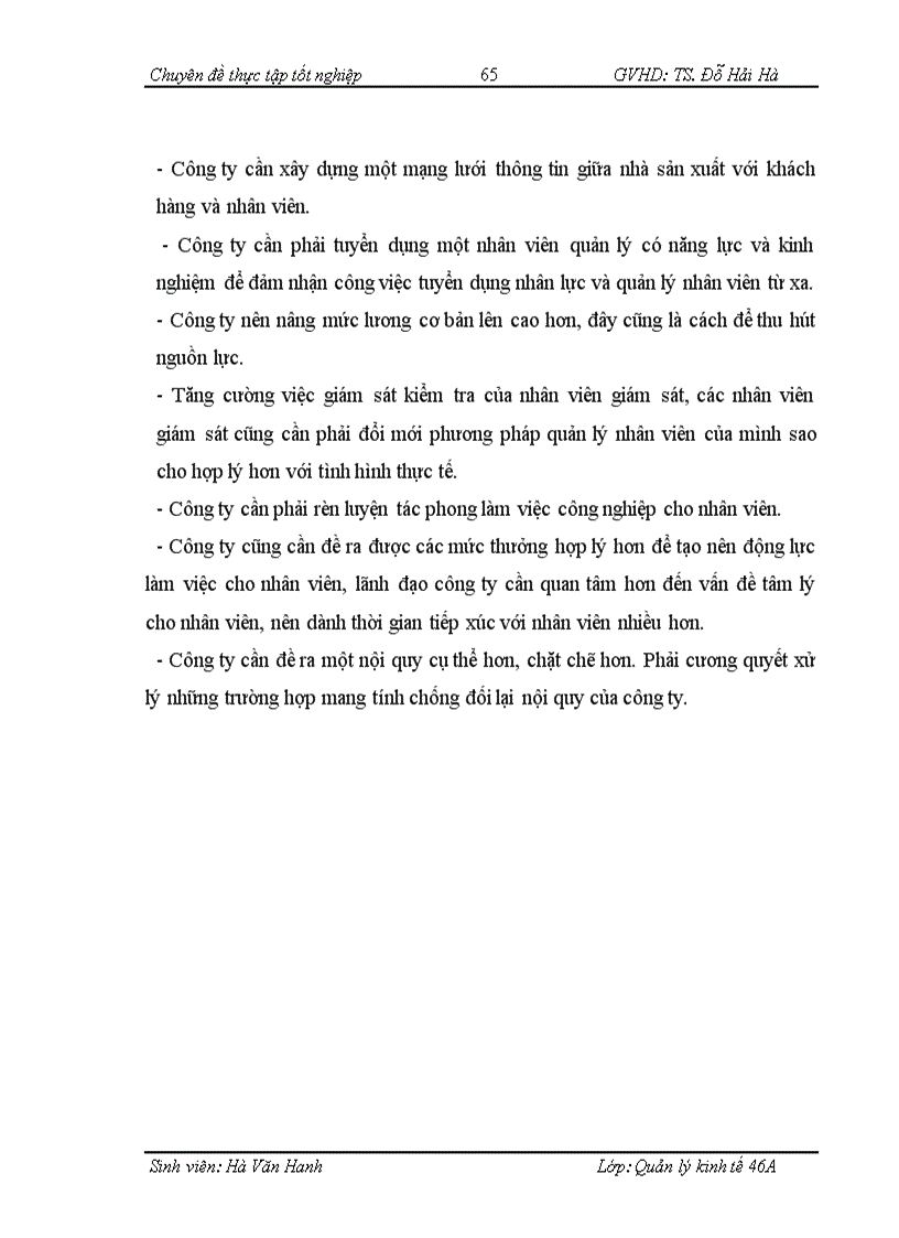 image for page Một số giải pháp nhằm hoàn thiện quản lý nguồn nhân lực tại công ty TNHH Hải Huyền 1