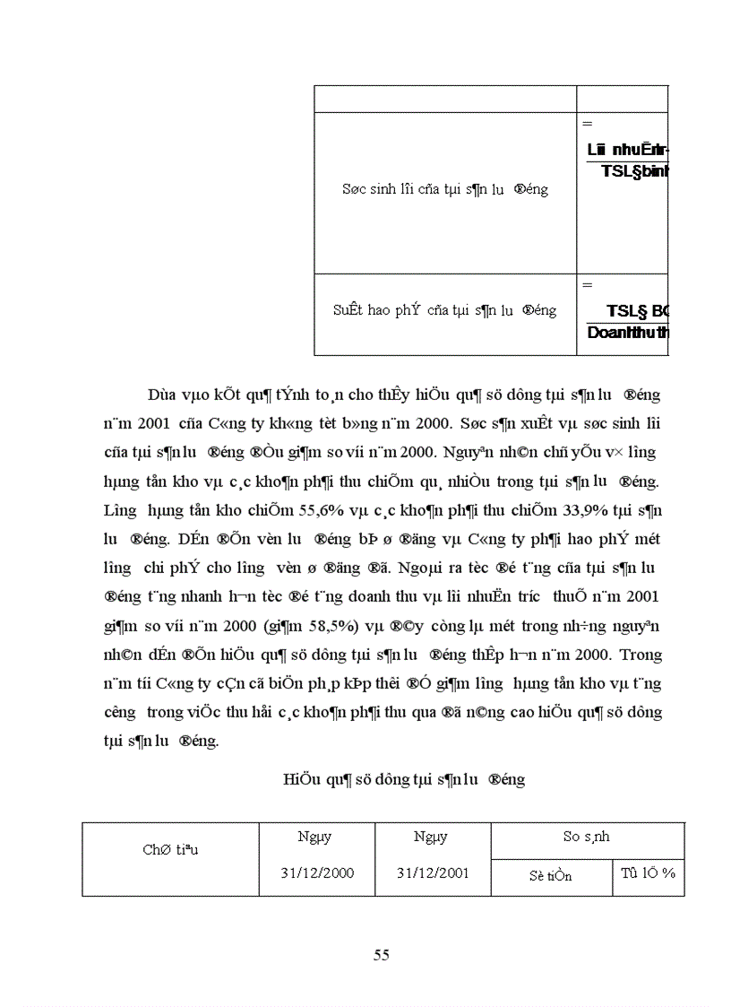 image for page Phân tích tình hình tài chính và đề xuất một số biện pháp nhằm nâng cao hiệu quả hoạt động tài chính tại Công ty Cao Su Sao Vàng 1