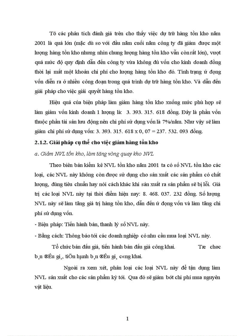 image for page Phân tích tình hình tài chính và đề xuất một số biện pháp nhằm nâng cao hiệu quả hoạt động tài chính tại Công ty Cao Su Sao Vàng 1