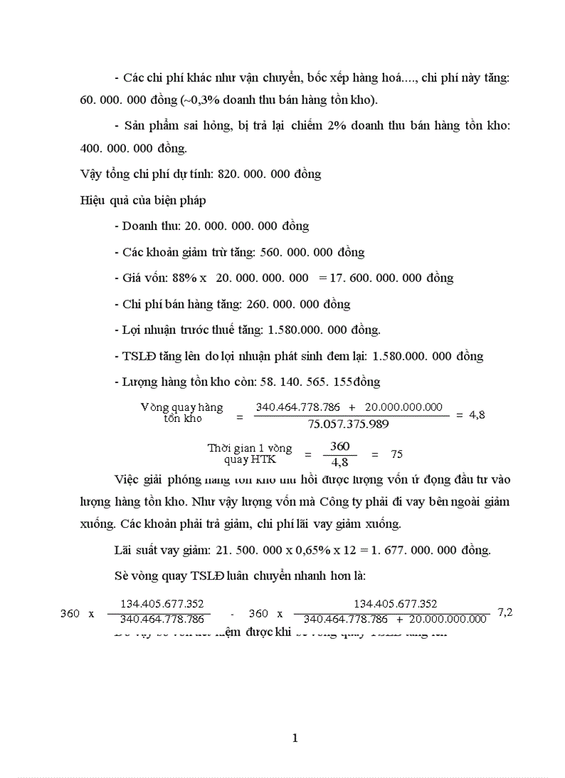 image for page Phân tích tình hình tài chính và đề xuất một số biện pháp nhằm nâng cao hiệu quả hoạt động tài chính tại Công ty Cao Su Sao Vàng 1