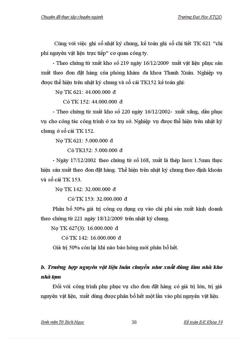 image for page Hoàn thiện công tác kế toán nguyên vật liệu tại Công ty cổ phần SXTM DV Minh Huy
