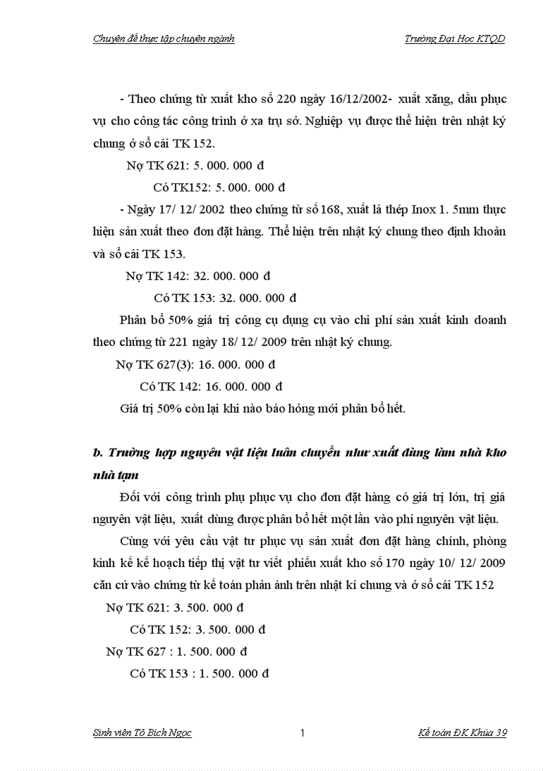 image for page Hoàn thiện công tác kế toán nguyên vật liệu tại Công ty cổ phần SXTM DV Minh Huy