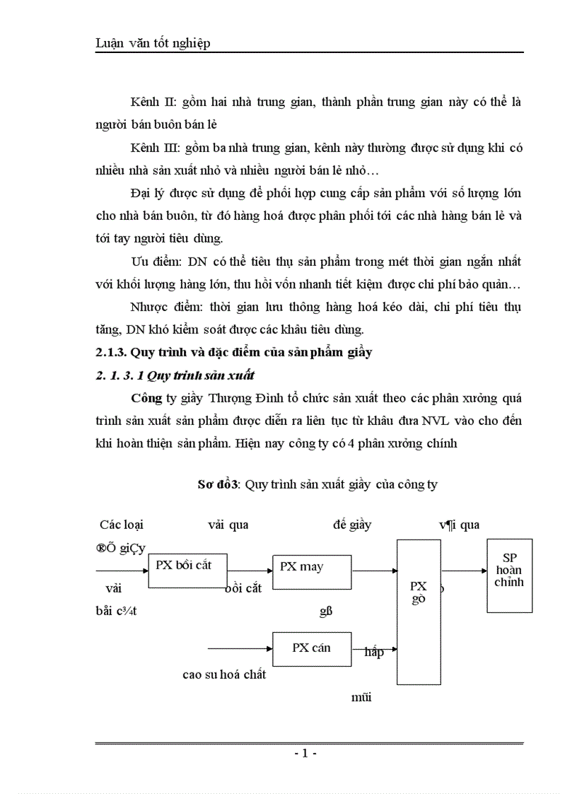 image for page Thực trạng và giải pháp đẩy mạnh tiêu thụ sản phẩm giầy của công ty giầy Thượng Đình Hà Nội 1