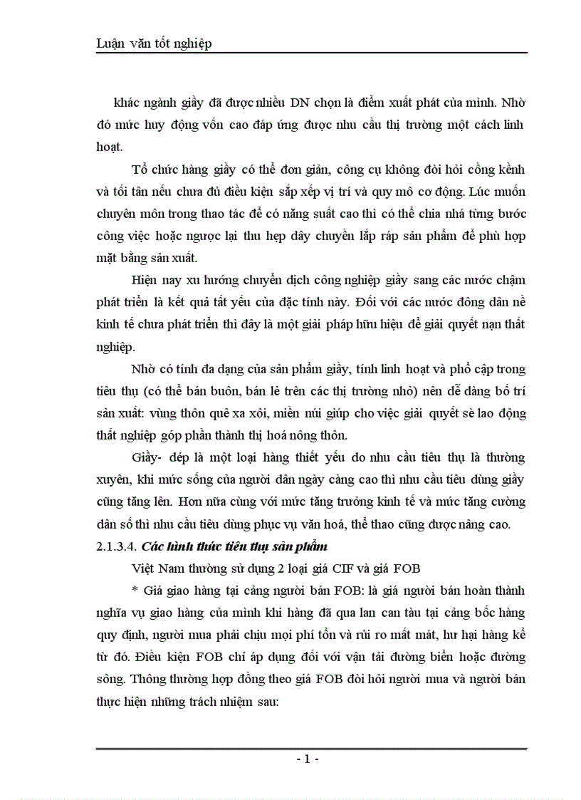 image for page Thực trạng và giải pháp đẩy mạnh tiêu thụ sản phẩm giầy của công ty giầy Thượng Đình Hà Nội 1