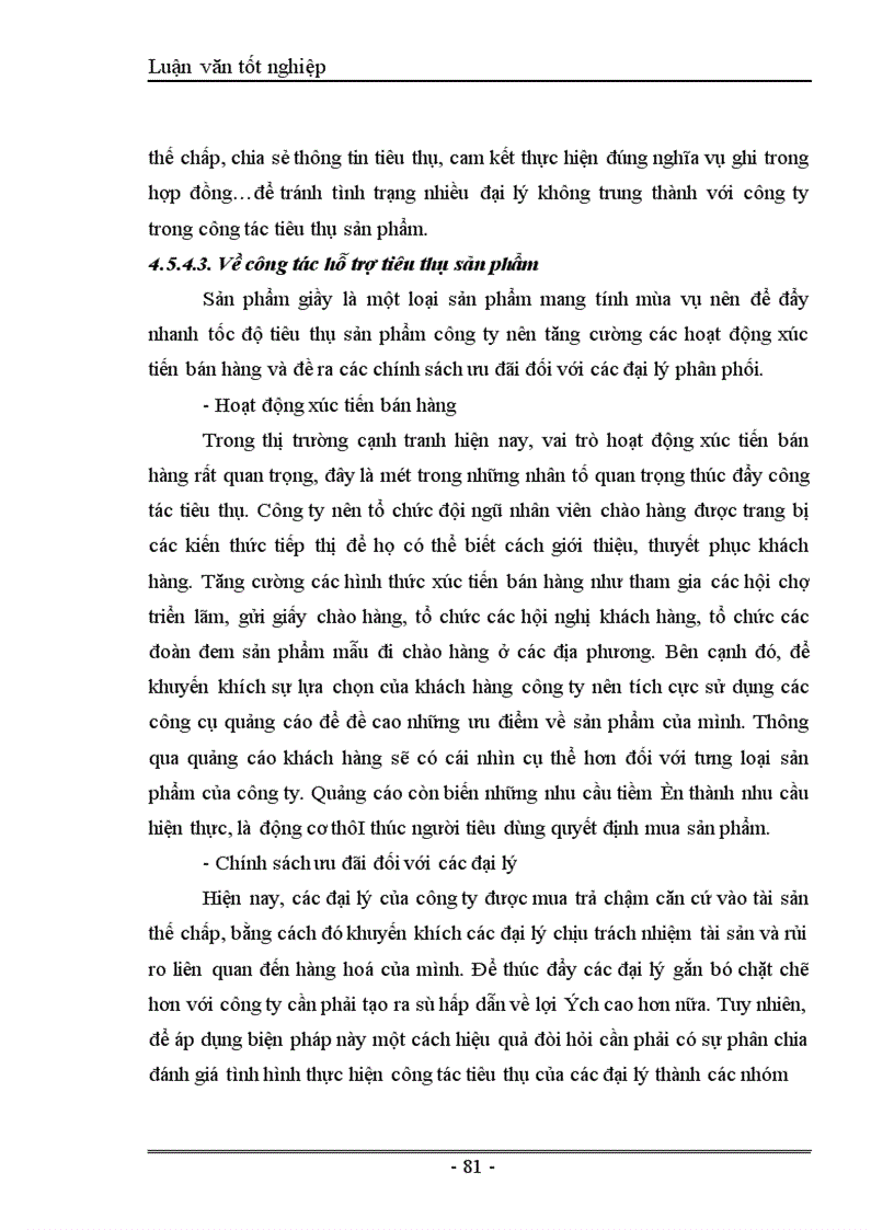 image for page Thực trạng và giải pháp đẩy mạnh tiêu thụ sản phẩm giầy của công ty giầy Thượng Đình Hà Nội 1