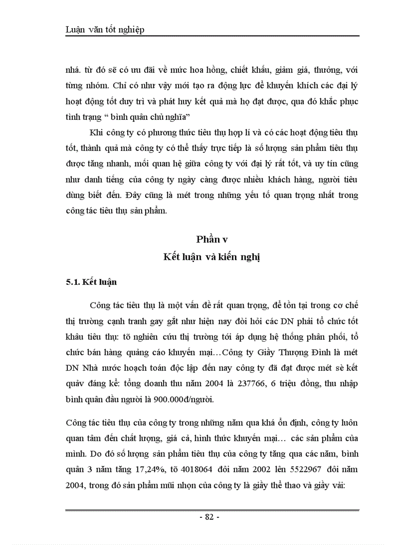 image for page Thực trạng và giải pháp đẩy mạnh tiêu thụ sản phẩm giầy của công ty giầy Thượng Đình Hà Nội 1