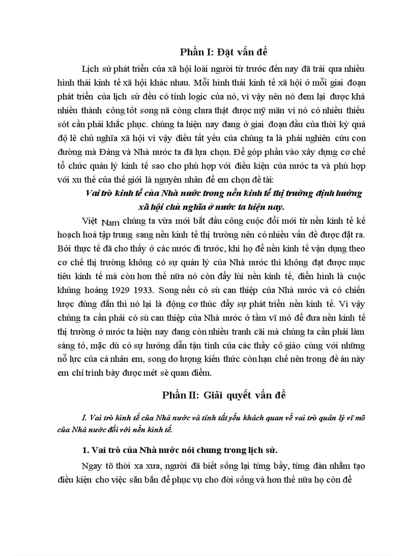 image for page Vai trò kinh tế của Nhà nước trong nền kinh tế thị trường định hướng xã hội chủ nghĩa ở nước ta hiện nay 1