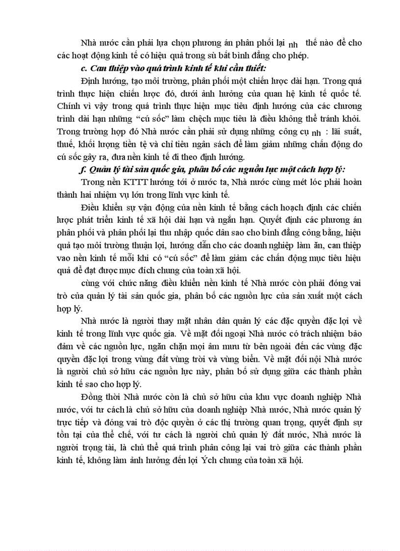 image for page Vai trò kinh tế của Nhà nước trong nền kinh tế thị trường định hướng xã hội chủ nghĩa ở nước ta hiện nay 1