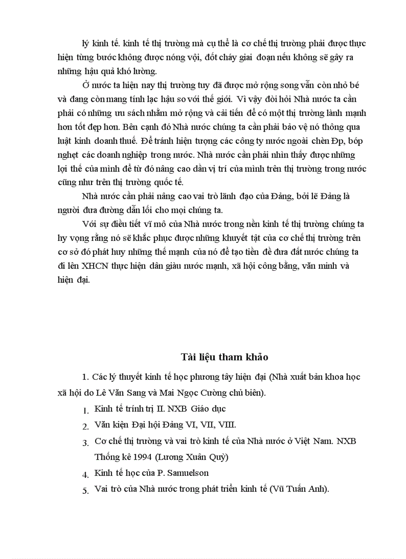 image for page Vai trò kinh tế của Nhà nước trong nền kinh tế thị trường định hướng xã hội chủ nghĩa ở nước ta hiện nay 1