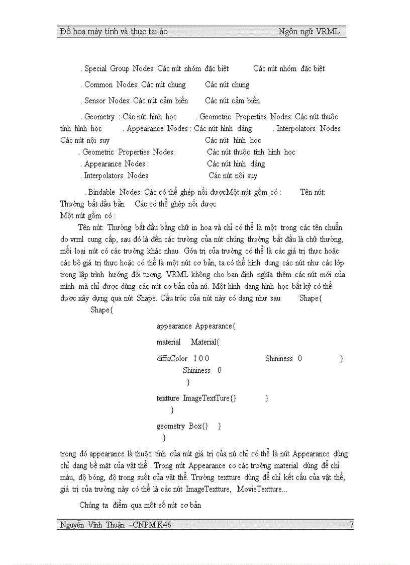 image for page đồ hoạ máy tính và hiện thực ảo