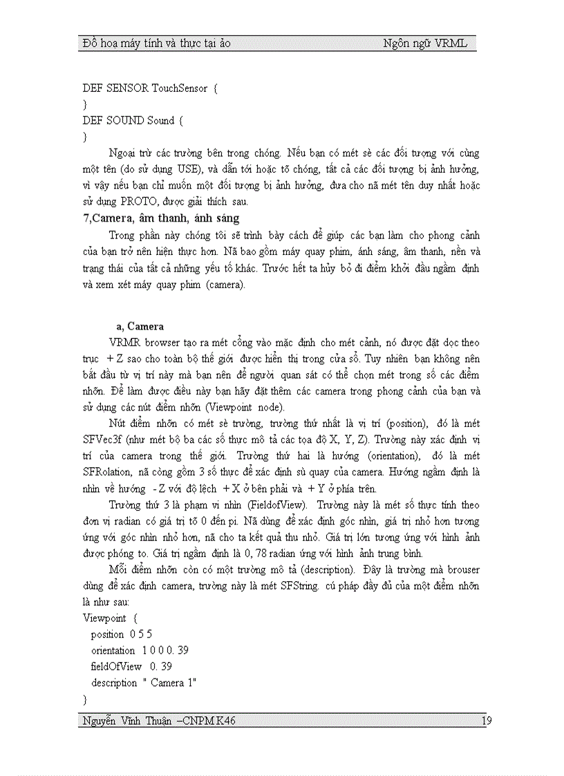 image for page đồ hoạ máy tính và hiện thực ảo