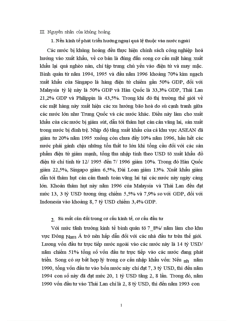 image for page Tác động của khủng hoảng tài chính khu vực đến phát triển kinh tế Việt Nam