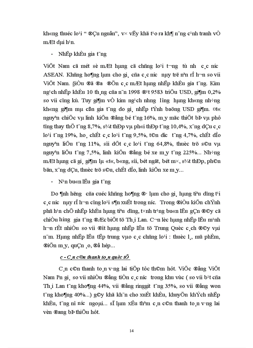 image for page Tác động của khủng hoảng tài chính khu vực đến phát triển kinh tế Việt Nam