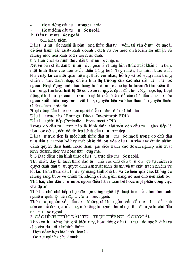 Thưc trạng và giải pháp nhằm thu hút vốn đầu tư trực tiếp nước ngoài vào Việt Nam trong giai đoạn 1995 đến đầu năm 2005 1