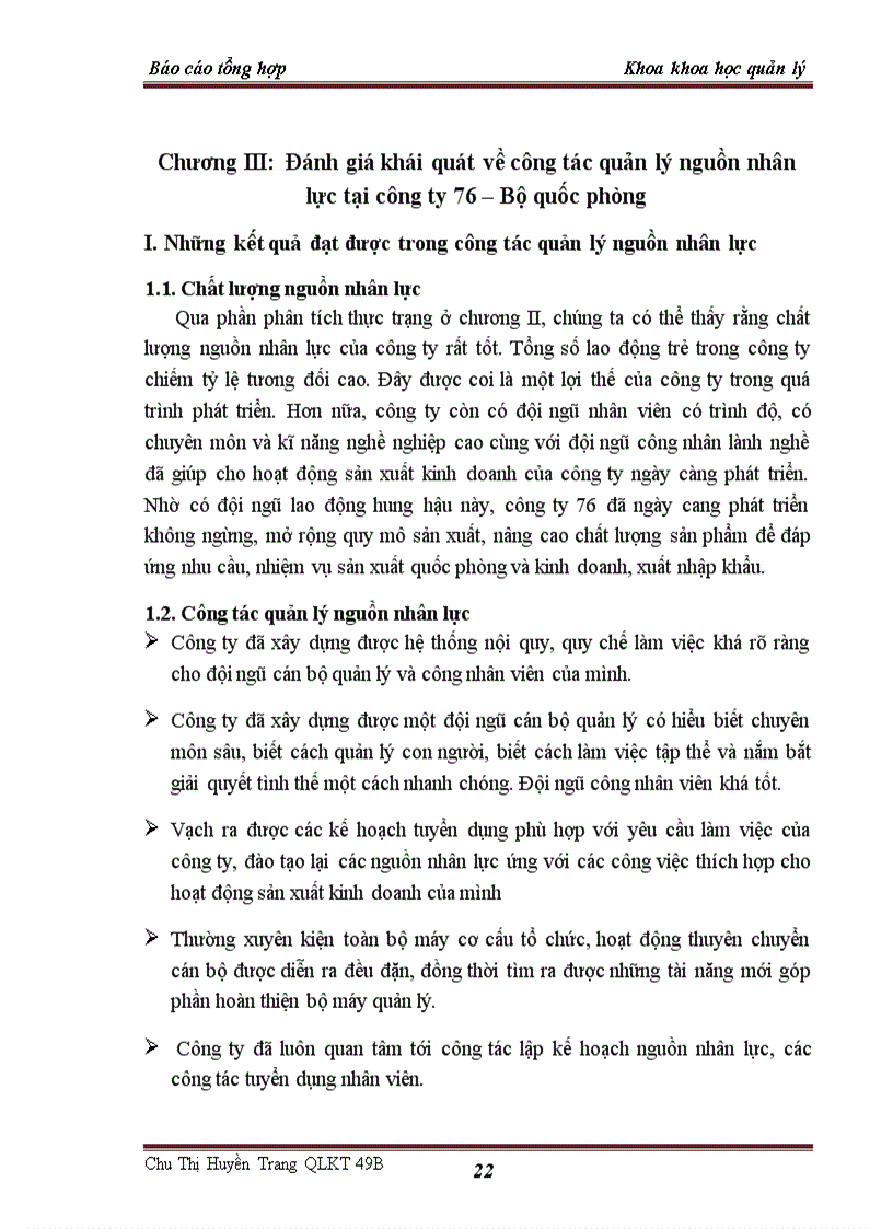 image for page Báo cáo thực tập tại công ty 76 Bộ quốc phòng