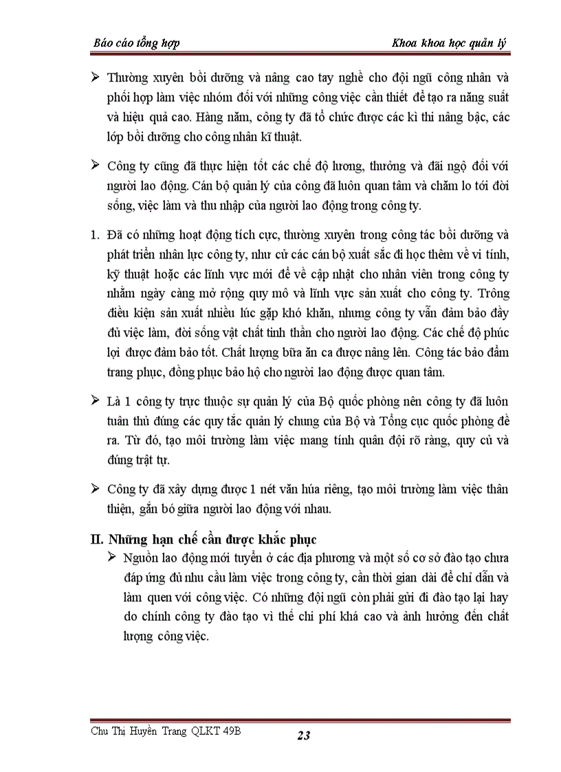 image for page Báo cáo thực tập tại công ty 76 Bộ quốc phòng