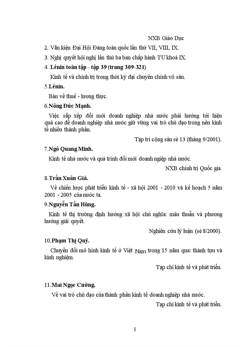 image for page Kinh tế nhà nước và vai trò chủ đạo của nó trong nền kinh tế thị trường định hướng xã hội chủ nghĩa ở Việt Nam ta hiện nay 1