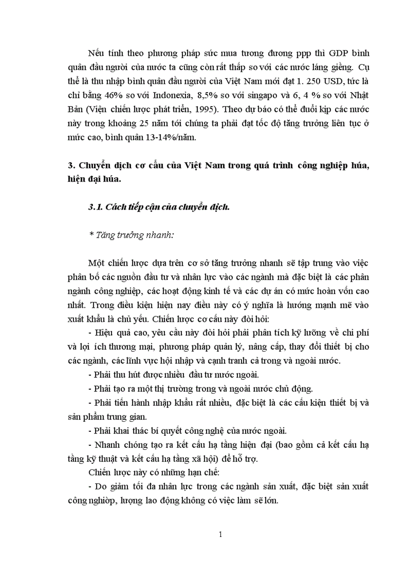 image for page Mối quan hệ giữa tăng trưởng kinh tế và chuyển dịch cơ cấu kinh tế ngành từ nay đến 2020 1