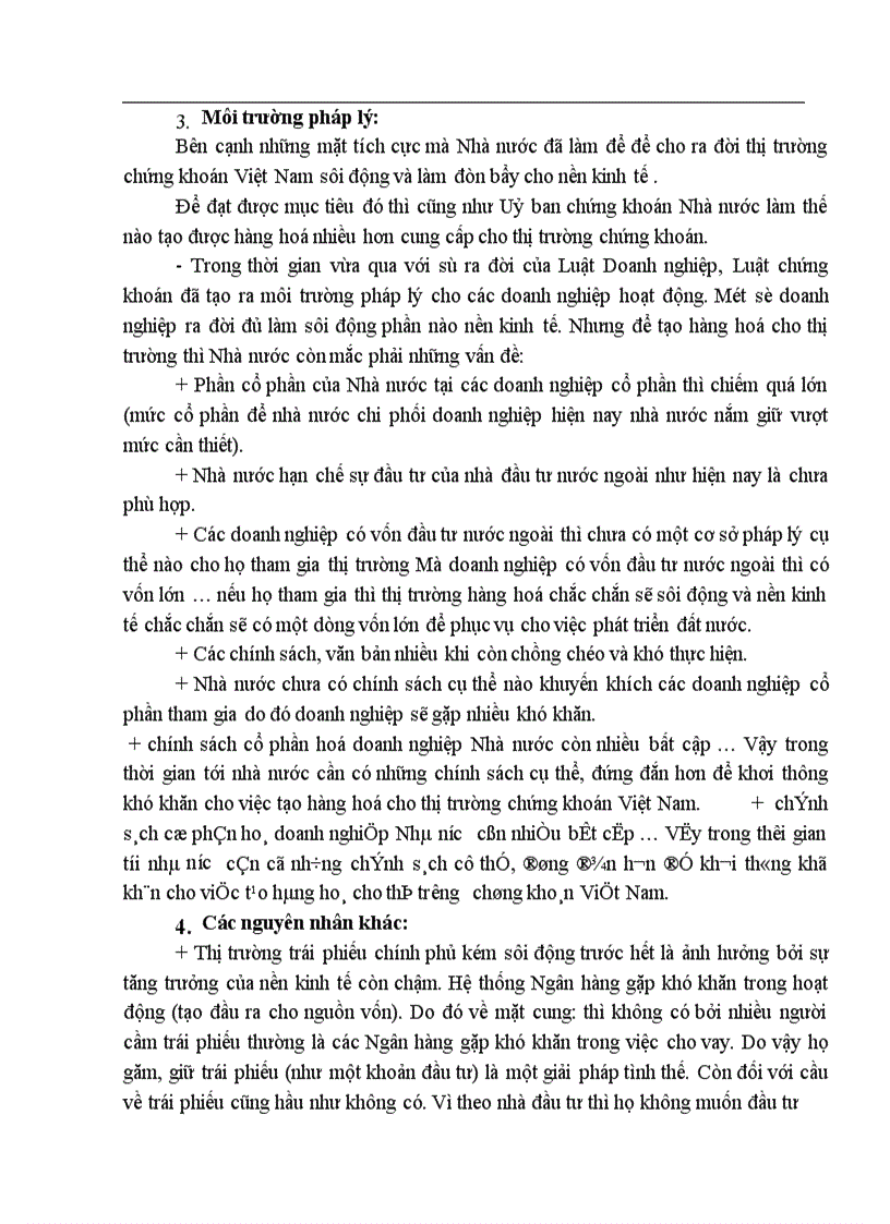 image for page Thực trạng hàng hoá trên thị trường chứng khoán và giải pháp tạo hàng hoá cho thị trường chứng khoán Việt Nam