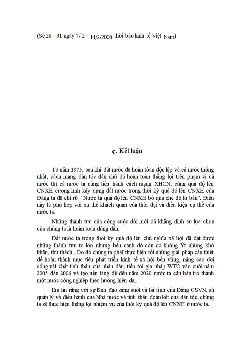 image for page Giải pháp phát triển kinh tế trong thời kỳ quá độ lên CNXH ở Việt Nam