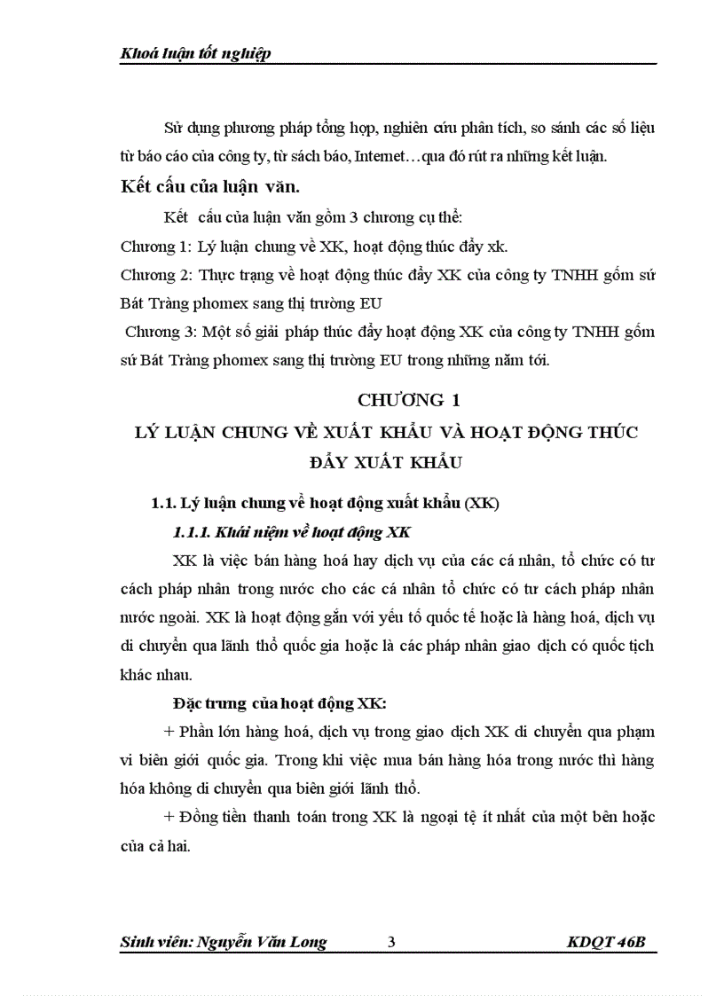 image for page Một số giải pháp thúc đẩy hoạt động XK của công ty TNHH gốm sứ Bát Tràng phomex sang thị trường EU trong những năm tới