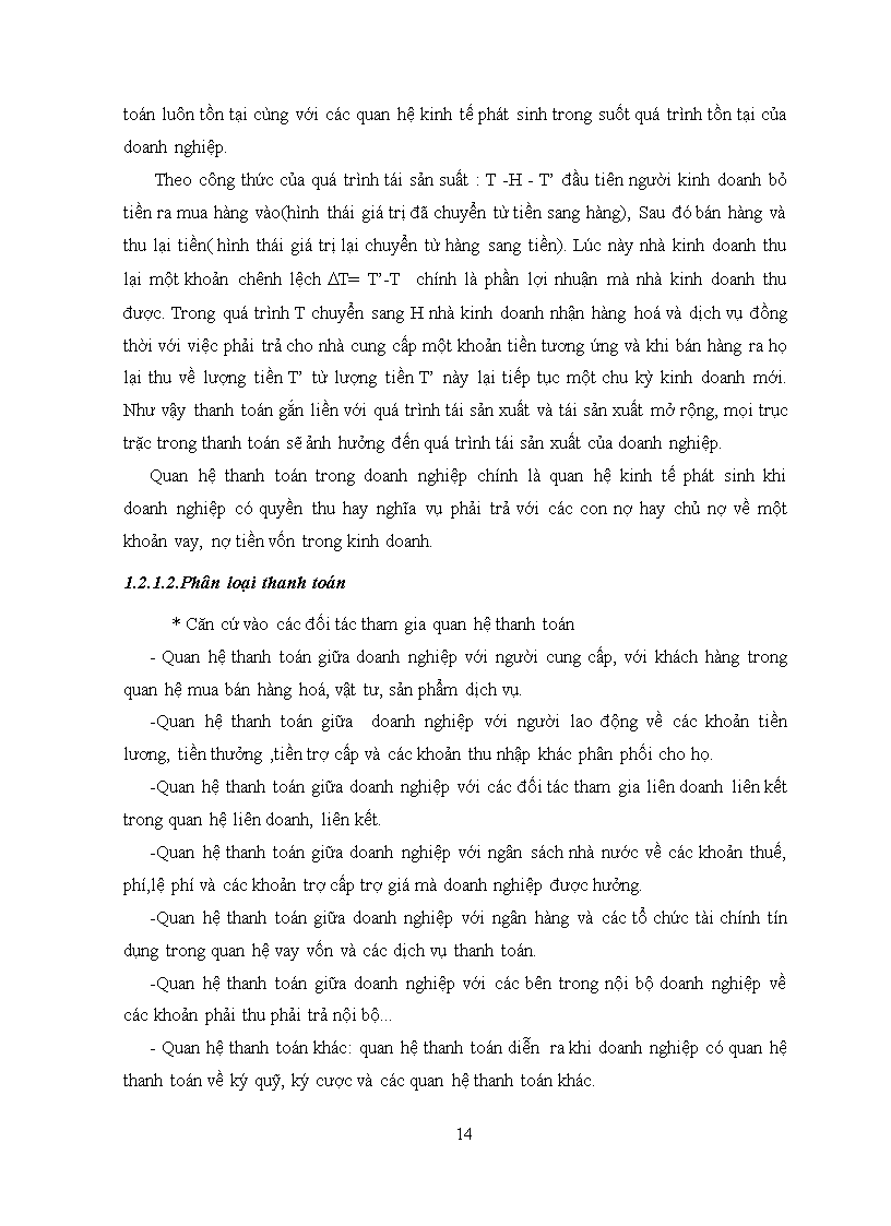 image for page Hoàn thiện công tác kế toán các nghiệp vụ thanh toán tại Công ty Cổ phần đầu tư Mở Du lịch Việt Nam 1
