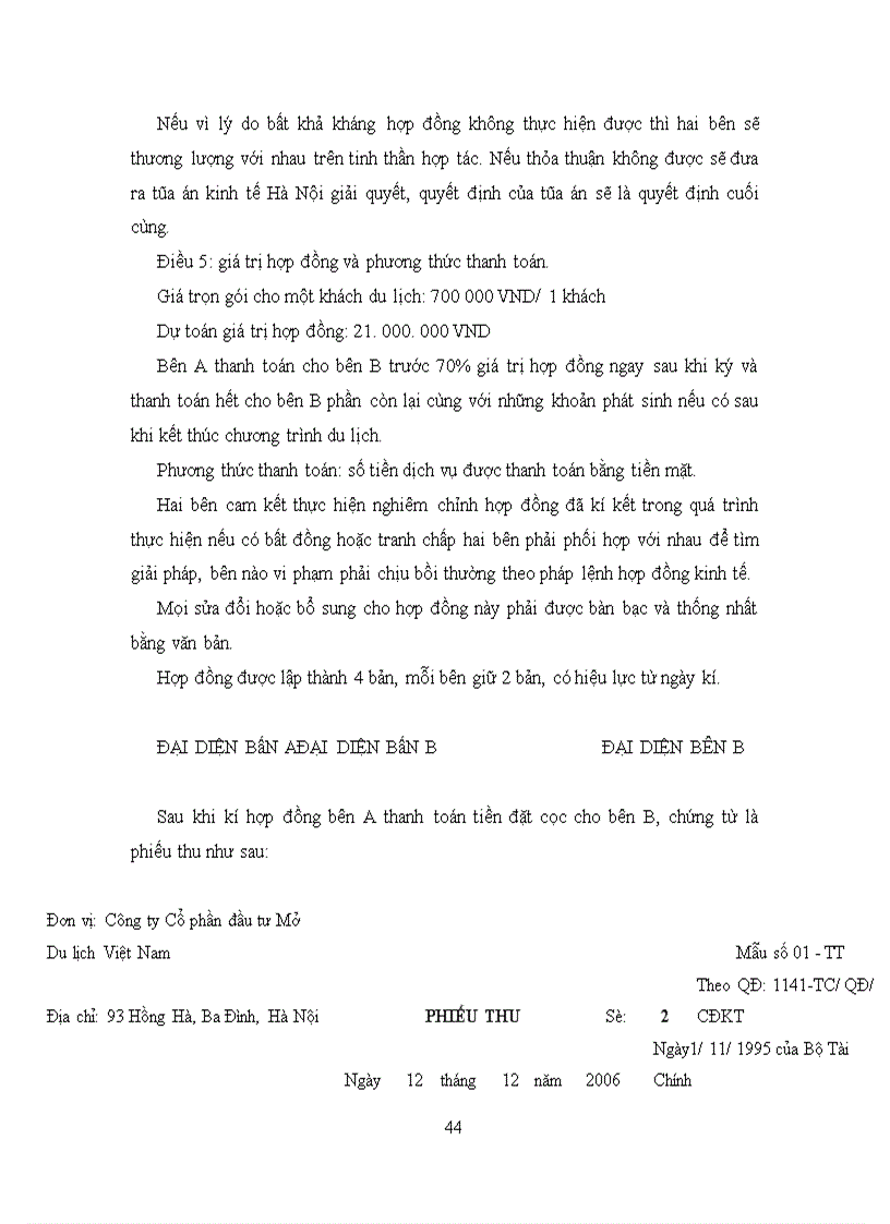 image for page Hoàn thiện công tác kế toán các nghiệp vụ thanh toán tại Công ty Cổ phần đầu tư Mở Du lịch Việt Nam 1