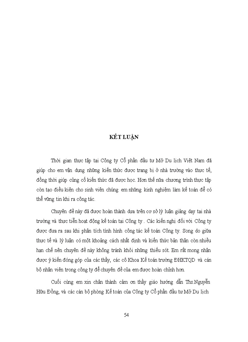 image for page Hoàn thiện công tác kế toán các nghiệp vụ thanh toán tại Công ty Cổ phần đầu tư Mở Du lịch Việt Nam 1