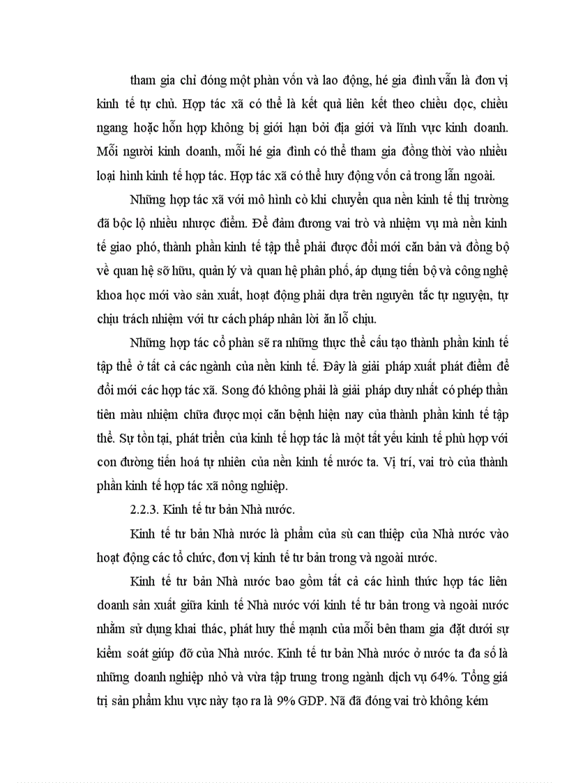 image for page Quan điểm toàn diện với việc phát triển nền kinh tế hàng hoá nhiều thành phần theo định hướng xã hội chủ nghĩa ở nước ta trong giai đoạn hiện nay 1