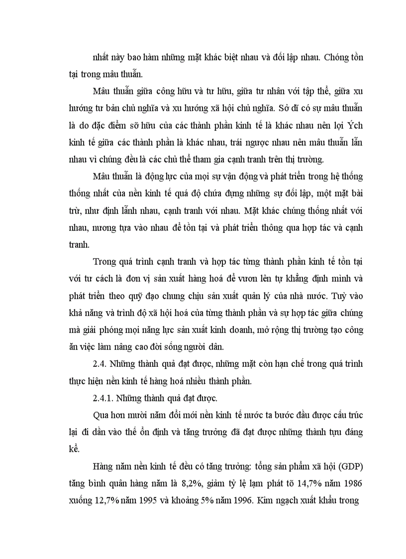 image for page Quan điểm toàn diện với việc phát triển nền kinh tế hàng hoá nhiều thành phần theo định hướng xã hội chủ nghĩa ở nước ta trong giai đoạn hiện nay 1